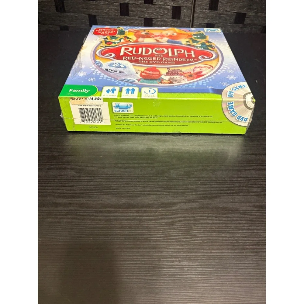 Rudolph The Red Nosed Reindeer The DVD Game Holiday Family New Christmas Sealed
